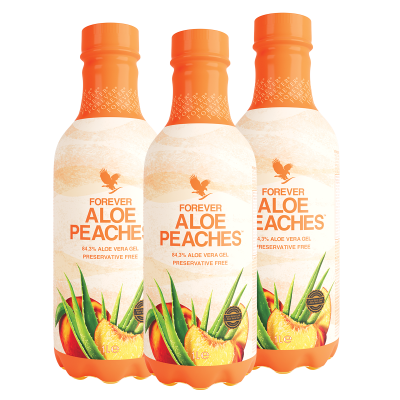 Forever Aloe Peaches TriPack 